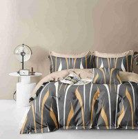 Постельное белье из сатина АЛЬВИТЕК абстракция евро