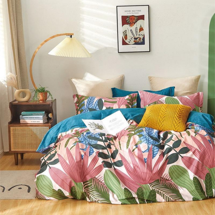 Постельное белье двухстороннее из твила TANGO TPIG-1416-50 50х70 (2шт) семейное