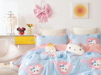 Постельное белье из твил-сатина TANGO hello baby 50х70 (2шт), 70х70 (2шт) евро Постельное белье из твил-сатина TANGO hello baby 50х70 (2шт), 70х70 (2шт) евро