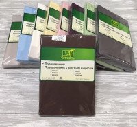 Пододеяльник из сатина АЛЬВИТЕК шоколадный 145х215