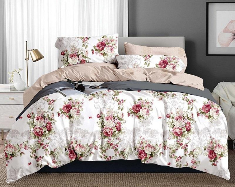 Постельное белье из микросатина TANGO DF-509 DREAM FLY 50х70 (1шт), 70х70 (1шт) 1,5-спальное