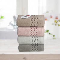 Набор полотенец махровых хлопковых KARVEN COTTON PENYE HS1004 DALYAN 50х90 (4шт)