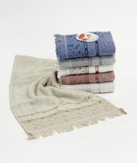 Набор кухонных полотенец махровых хлопковых KARVEN HM689 MAKROME V10 30х50 (6шт)