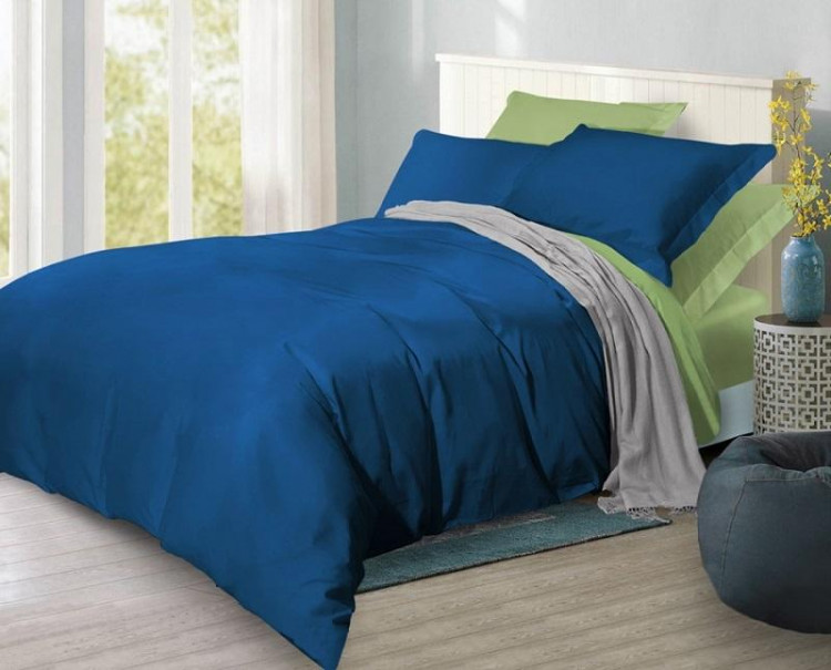 Постельное белье двухстороннее из сатина SAILID BL-52-1 1,5-спальное