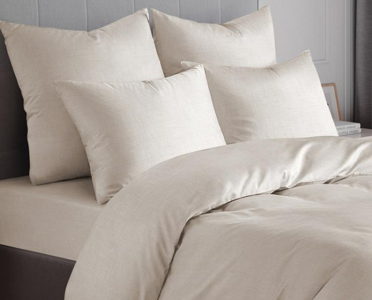 Комплект наволочек из хлопка, вискозы и льна SAILID NATURAL TOUCH LC-6-50х70 кремовый 50х70 (2 шт)