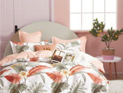 Постельное белье двухстороннее из твила TANGO парадис 50х70 (2шт) 2-спальное
