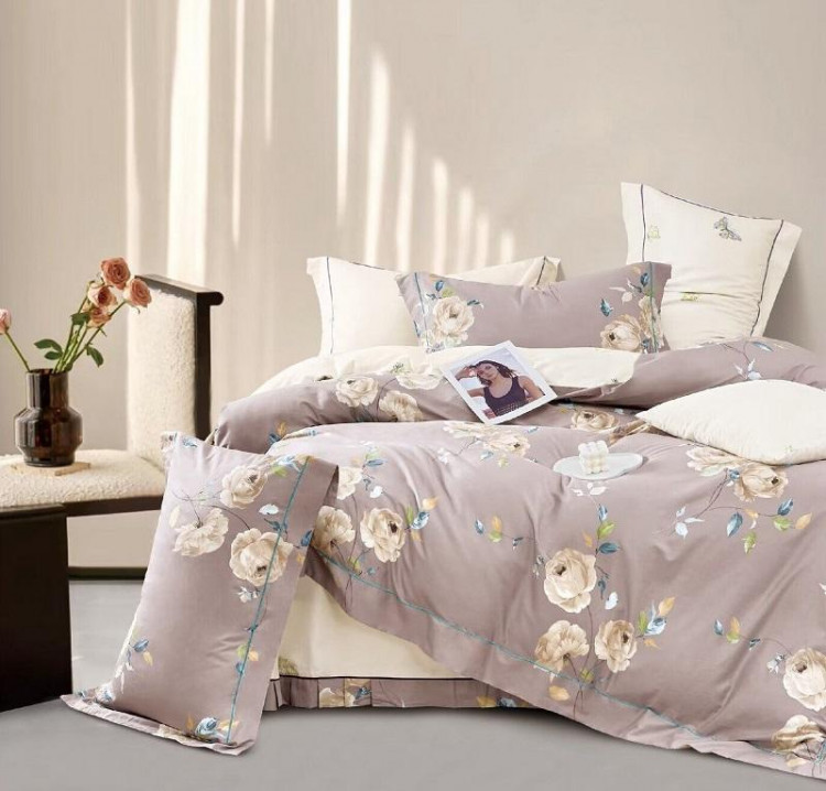 Постельное белье из сатина АЛЬВИТЕК чиккарино 1,5-спальное