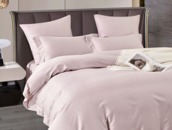 Постельное белье фланелевое из тенсела ASABELLA Весенний румянец 50х70 (1шт) и 70х70 (1шт) 1,5-спальное