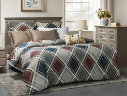 Постельное белье из печатного сатина SAILID B-223-2 2-спальное