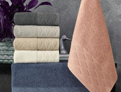 Набор кухонных полотенец махровых хлопковых KARVEN HM689 MASSIMO V26 30х50 (6шт)