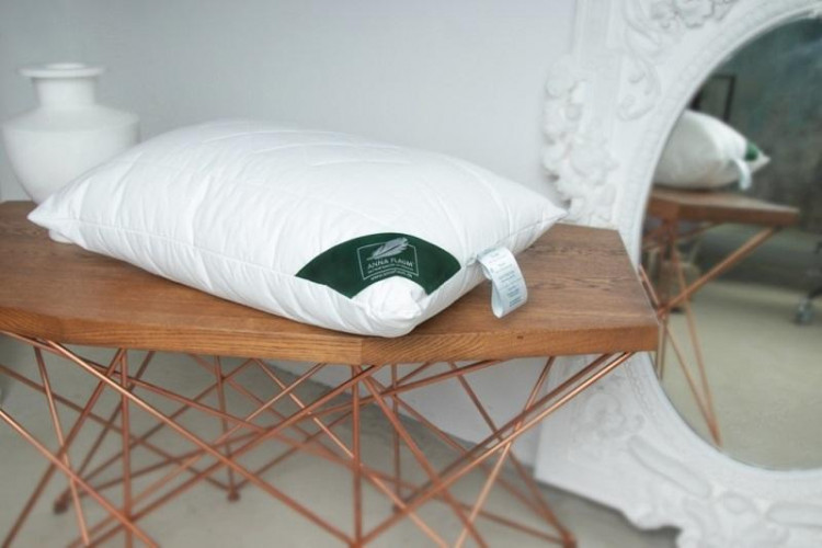 Подушка стеганая из хлопка ANNA FLAUM BAUMWOLLE KOLLEKTION 50х70 регулируемая