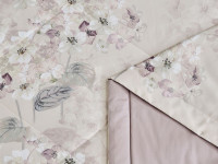 Постельное белье с летним одеялом из египетского хлопка Premium ASABELLA 2149-OMP 50х70 (2шт) евро