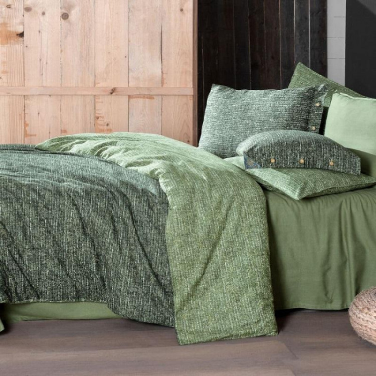 Постельное белье из фланели SAREV GLAMIS YESIL евро
