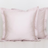 Наволочка из сатина BOVI 03446 БАЗОВАЯ жемчужно-розовая 70х70