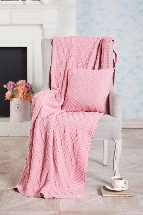 Плед LUXBERRY LUX 34 розовый 150х200