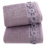 Набор махровых полотенец с вышивкой KARNA COUNTRY V8 50х90 (2шт)