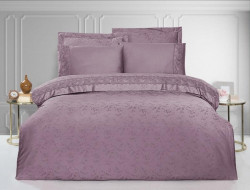 Постельное белье из жаккарда с кружевом KARVEN N166-J1-V7 50х70 (4шт)