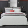 Постельное белье из сатина де люкс SAREV SPORT CHIC 500TC N309 MINSK V2-GRI 50х70 (4шт), 40х40 (1шт) евро