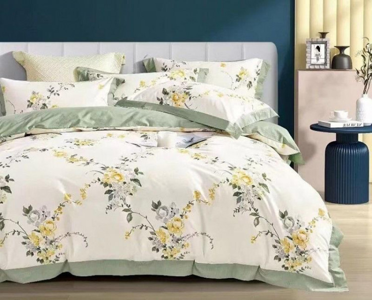 Постельное белье двухстороннее из твил-сатина SAILID BP-151-2 2-спальное