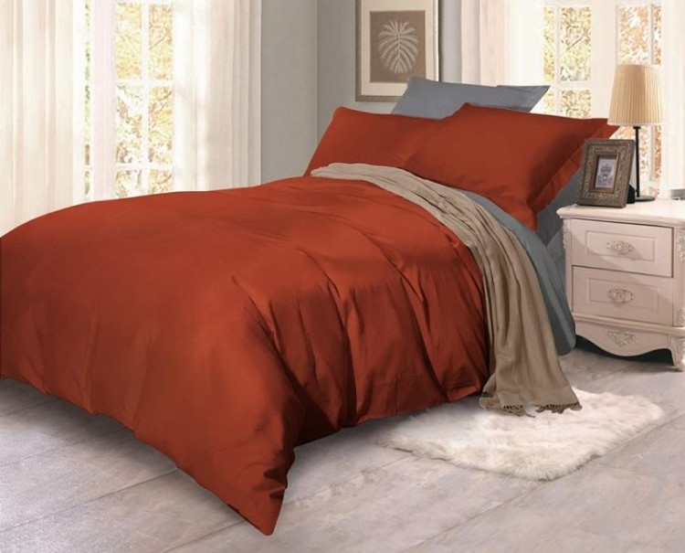 Постельное белье двухстороннее из сатина SAILID BL-51-1 1,5-спальное