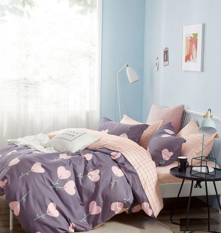 Постельное белье из печатного сатина ARLET CD-720 2-спальное