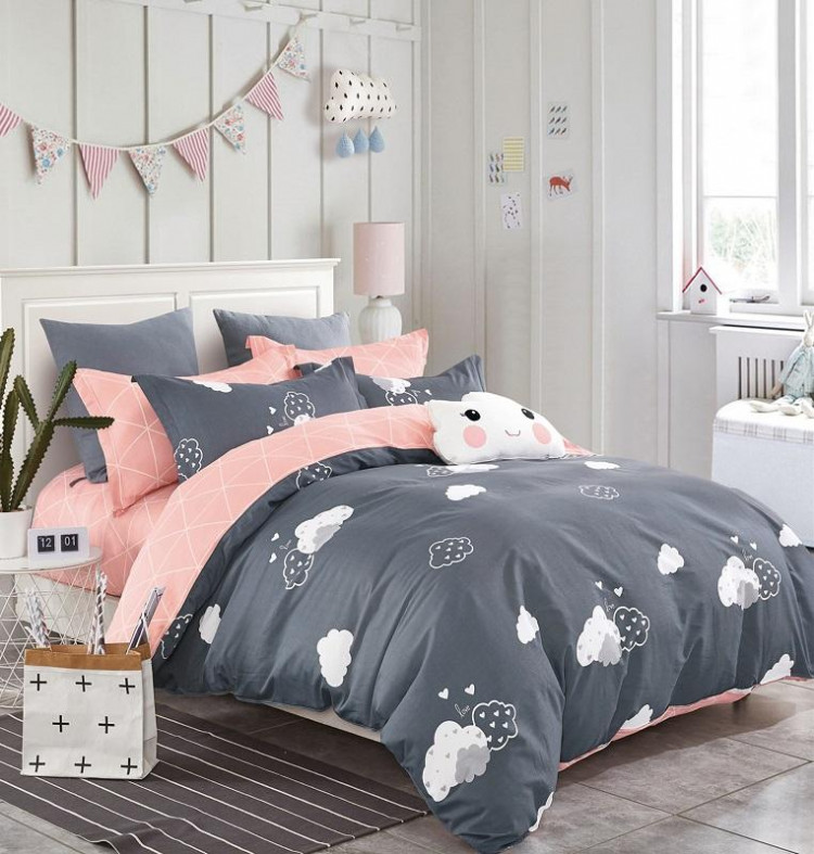 Постельное белье двухстороннее из твила TANGO TPIG-534-70 70х70 (2шт) 2-спальное