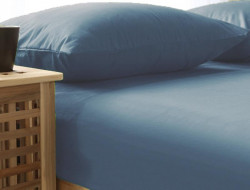 Простыня однотонная сатиновая TANGO SOHO BS2426-62 мятный зеленый 240х260