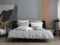 Комплект наволочек из египетского хлопка GERMAN GRASS с широкой отделкой Alpine Ash Grey Allure Grass 50х70 (2шт)