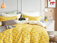 Постельное белье из сатина TANGO лисы 50х70 (2шт) 1,5-спальное