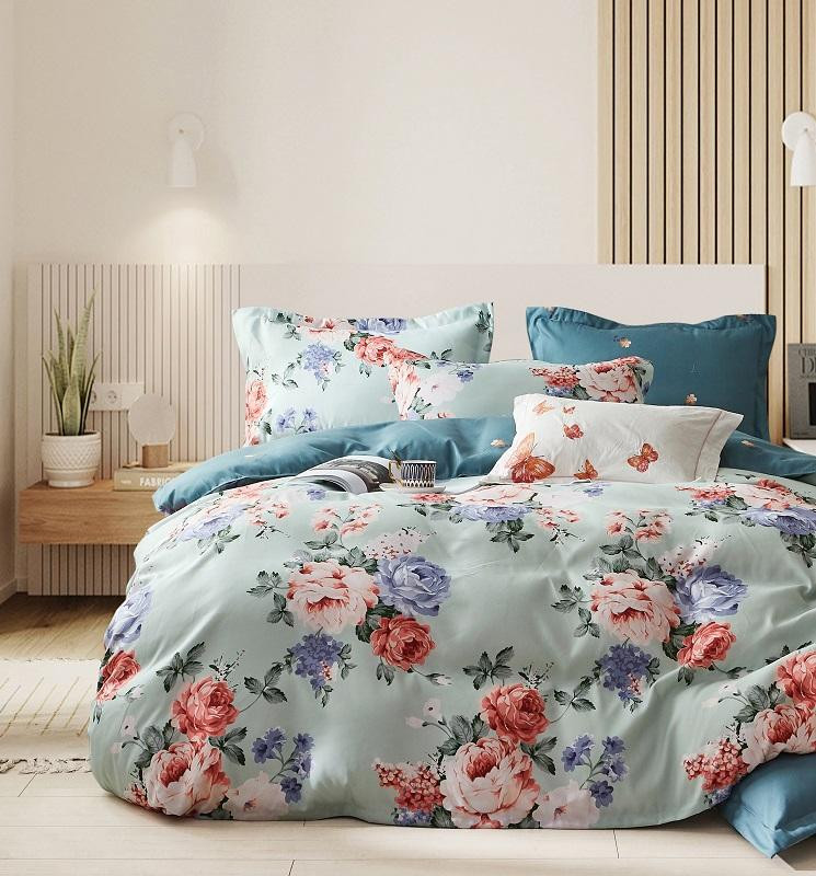 Постельное белье из микросатина TANGO DF-501 DREAM FLY 50х70 (2шт) евро