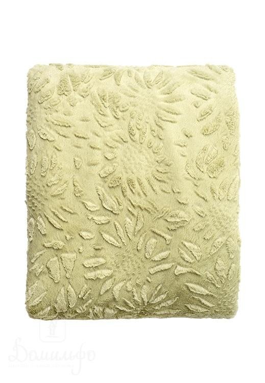 Покрывало из искусственного меха CLORIS МАЙДЕРЛИ фисташковое 220х240