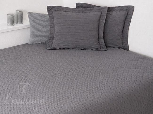 Покрывало LUXBERRY SILVER RAIN серое 240х260