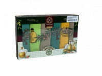 Набор кухонных полотенец вафельных хлопковых NILTEKS HM745 ОЛИВА V13 40х60 (6шт)