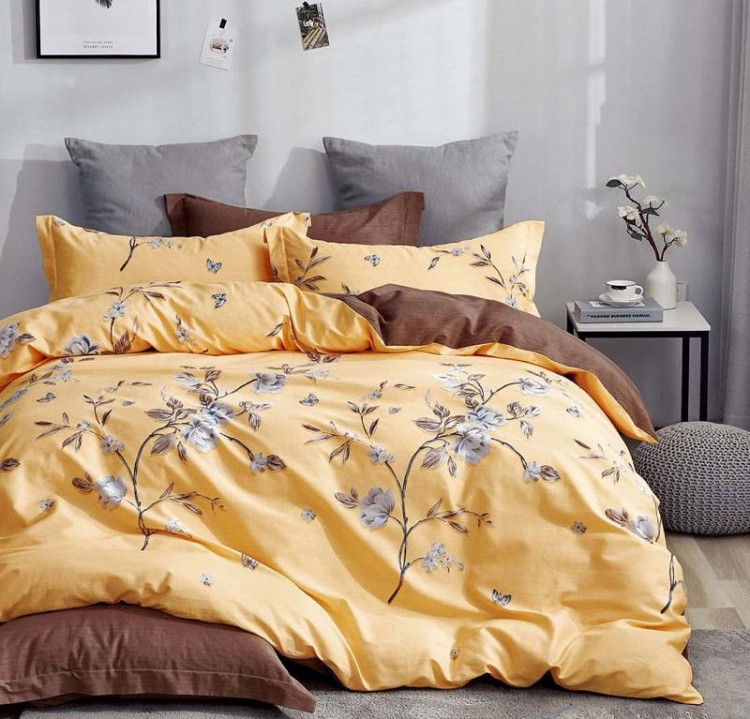 Постельное белье двухстороннее из твила TANGO TPIG-1166 50х70 (1шт), 70х70 (1шт) 1,5-спальное