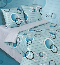Постельное белье из поплина двухстороннее АЛЬВИТЕК ПА-678 семейное