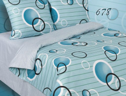 Постельное белье из поплина двухстороннее АЛЬВИТЕК ПА-678 семейное