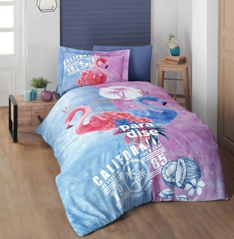 Постельное белье из 3D сатина KARVEN N034 RUBY 50х70 (2шт) 1,5-спальное