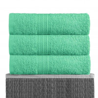 Полотенце махровое BAYRAMALY светло-зеленое 50х90