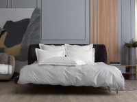 Комплект наволочек из египетского хлопка GERMAN GRASS с широкой отделкой Alpine Ash Grey Allure Grass 50х90 (2шт)