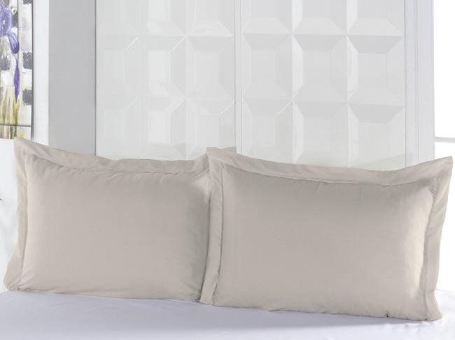 Комплект наволочек KARNA SERVAN кофейный 50х70 (2шт)