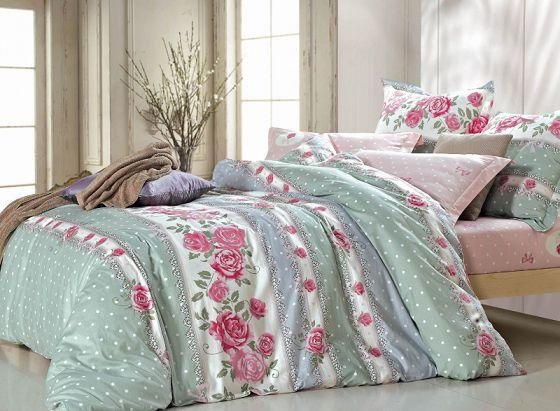 Постельное белье из сатина печатного САЙЛИД B-155 2-спальное