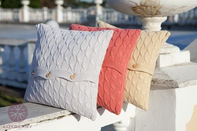 Наволочка декоративная LUXBERRY IMPERIO 22 холодная лаванда 40х40