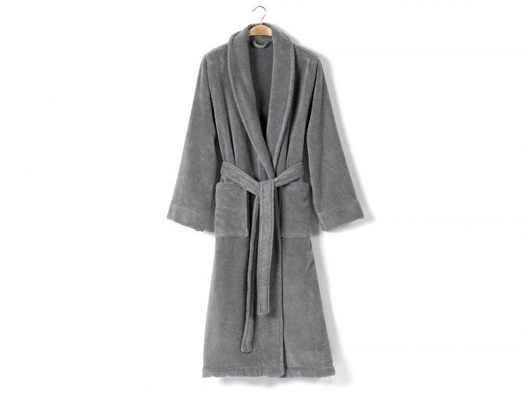 Халат из гидрокоттона CASUAL AVENUE CHICAGO dark gray M