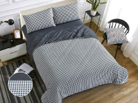 Постельное белье из микросатина с одеялом TANGO Y500-77 DE VERANO 50х70 (2шт) семейное