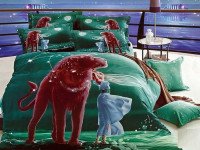 Постельное белье из сатина TANGO ЗНАКИ ЗОДИАКА ЛЕВ 50х70 (2шт) и 70х70 (2шт) евро