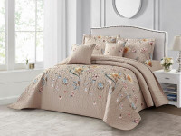 Покрывало с наволочками тонкое из полисатина TANGO фарварро 240х260