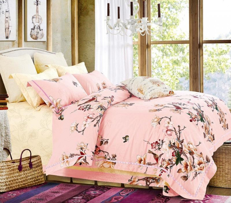 Постельное белье из сатина CRISTELLE AMANTE AM-121 евро