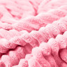 Плед однотонный фланелевый TANGO STRIPE ST-14 розовый 200х220