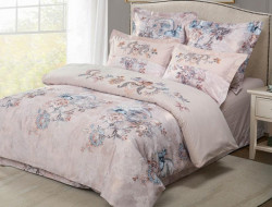 Постельное белье из сатина с вышивкой  SAILID D-213-3 евро
