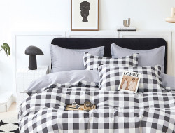 Постельное белье из твил-сатина TANGO ход конем 50х70 (2шт) 1,5-спальное